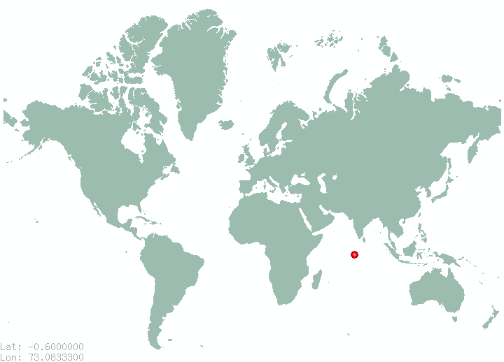 Hithadhoo in world map