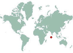 Gan International Airport in world map